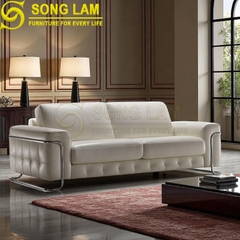 Sofa chữ I da bò Ý SIH0119