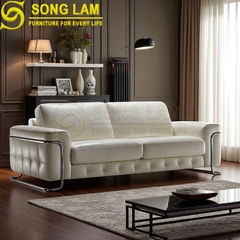Sofa chữ I da bò Ý SIH0119
