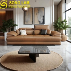 Sofa chữ I da bò Ý SIH03111