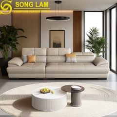 Sofa chữ I da bò Ý SIH03111