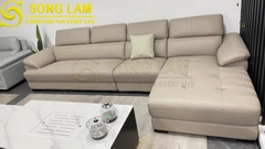 Sofa chữ I da bò Ý SIH03111