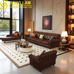 Sofa chữ I Chesterfield SIU0813