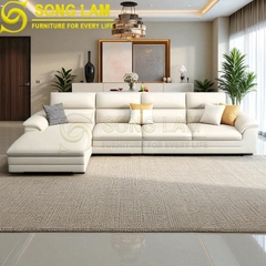 Sofa góc da bò Ý SLH01120