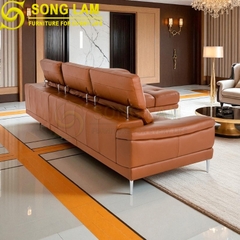 Sofa góc da bò Ý SLH03119