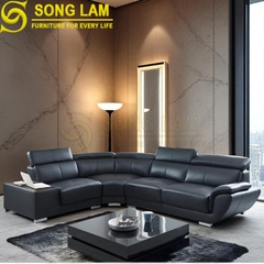 Sofa góc da bò Ý SLH03124