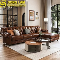Sofa góc Chesterfield SLU0813