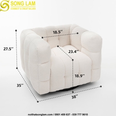 Sofa đơn Sông Lam Avdul SOD01113