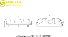 Sofa đơn Sông Lam SOD01136