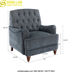 Sofa đơn Sông Lam Aketzalli SOD0119