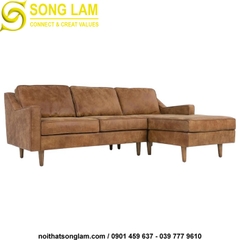 Ghế sofa cao cấp da bò Sông Lam Dallas Scandinavian SUH0111