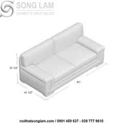 Ghế sofa cao cấp da bò Sông Lam Strong SUH0112