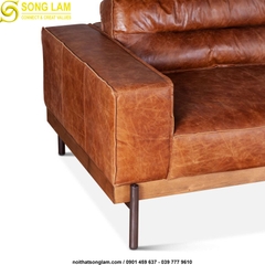 Ghế sofa cao cấp da bò Sông Lam Micheals SUH01120