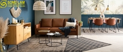 Ghế sofa cao cấp da bò Sông Lam Plump SUH0115