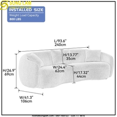 Ghế sofa Sông Lam Yazgur SUI0214