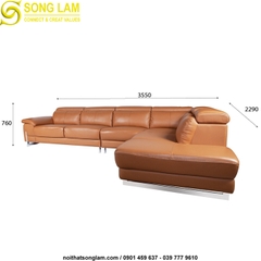 Sofa góc Sông Lam Frith 5 chỗ ngồi SUL0312A