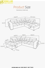 Sofa bed Sông Lam SUL0511