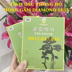 TINH DẦU THÔNG ĐỎ HỒNG GẤM DIAMOND SKIN HỖ TRỢ GIẢM MỠ