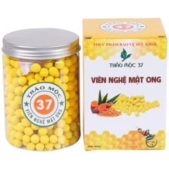 Viên Tinh Bột Nghệ Mật ong 37 - Thảo Mộc 37 Chính Hãng