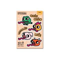 Nhãn dán "Quán cháo líu lưỡi" [2 loại]