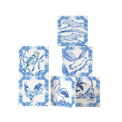 Lót ly gốm "Set 6 - Huyên náo"