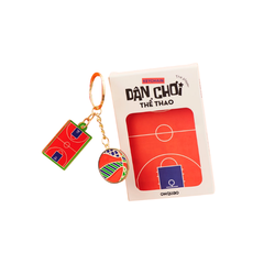 Móc khoá Bóng Rổ "Dân chơi Thể thao"