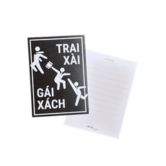 Bưu thiếp "Set 4 - Chị em chí quote"