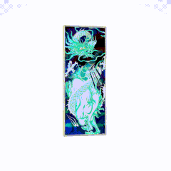 Lenticular Print “DRAGONXTHEHORSE”