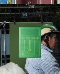Sổ "Cửa Sắt - District 3" - Xanh Lá