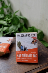 Sô-cô-la Đen Hạt Điều Mứt Tắc​ 48g
