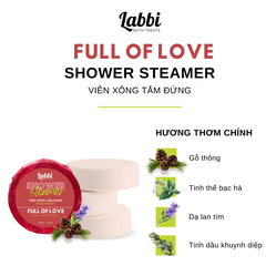 Viên xông tắm đứng 95gr "FULL OF LOVE"