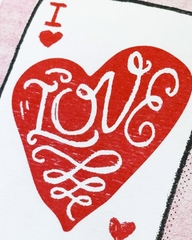 Thiệp " I Love U And You?"
