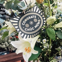 Bưu thiếp "Congrats Chúc Mừng"