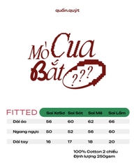 Áo thun "Mò cua bắt ???" [4 loại]