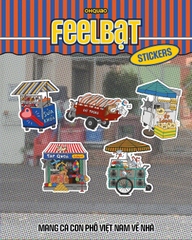 Nhãn dán "Feel Bạt"