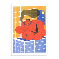 Tranh Riso A4 "Empty" [MMMM12]