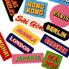 Nhãn dán "Boarding World"