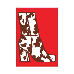 Tranh Kỹ Thuật số A3 "Cowboy Yee Haw"