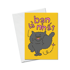 Thiệp "Bạn Là Nhất"