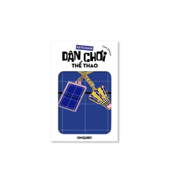 Móc khoá Cầu Lông "Dân chơi Thể thao"