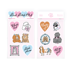 Nhãn dán "Bad Bitch Club"