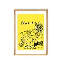 Cheers A4 Print