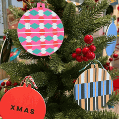 Lót ly "Xmas Baubles & Coasters" [2 loại]