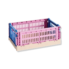 COLOUR CRATE BASKET, SIZE S by nanoHome