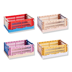 COLOUR CRATE BASKET, SIZE S by nanoHome