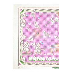 Tranh Riso A3 "Dòng Máu Anh Hùng'