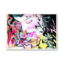 Tranh Riso A4 "Escapism" [MMMM09]