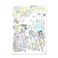 Tranh Riso A3 JIJI "IN THE FOREST"