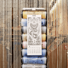 Lịch Tattoo Risograph 2025
