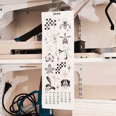 Lịch Tattoo Risograph 2025
