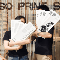 Lịch Tattoo Risograph 2025